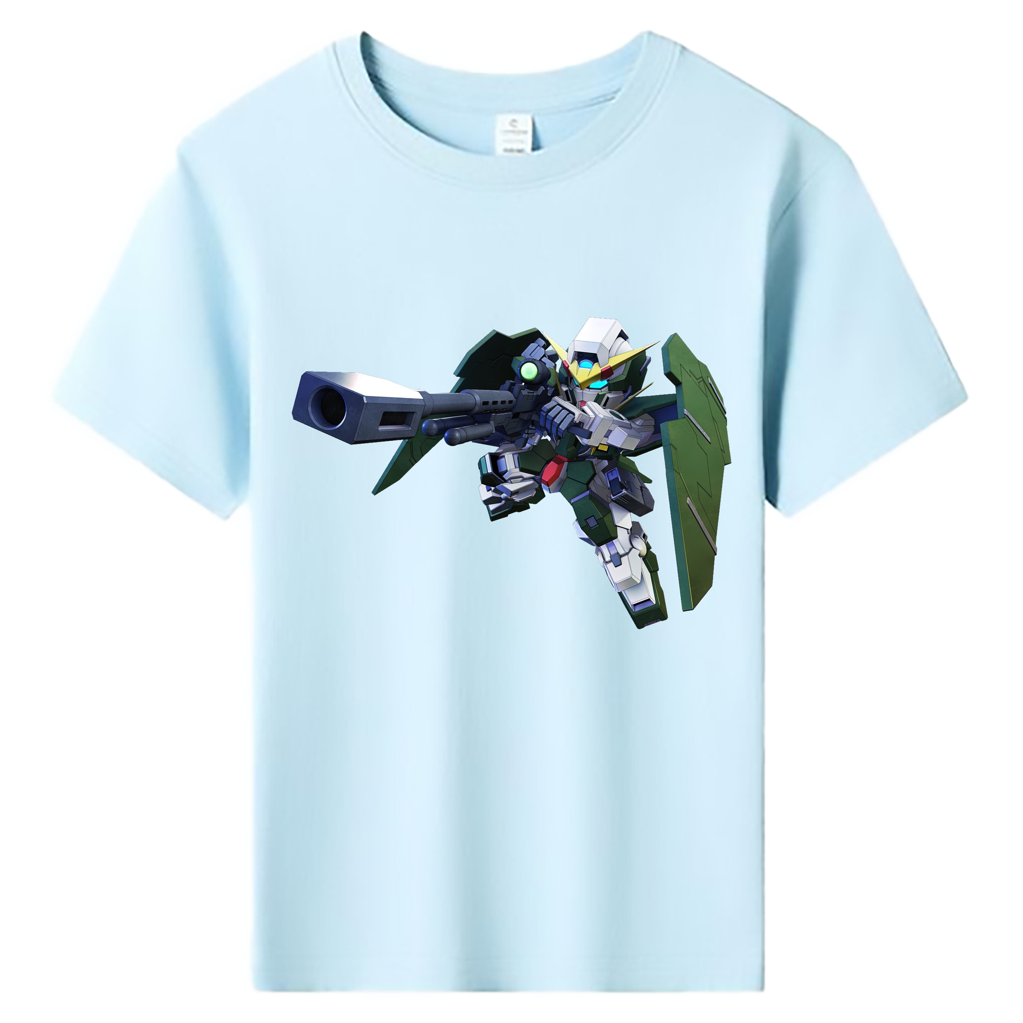 （画像用） 機動戦士ガンダム Mobile Suit Gundam 綿100％キッズTシャツ（フロントプリント）